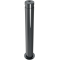 Bollard of aluminium | � 120 mm | stationary, to be fixed by plugswith base plate � 180 mm | height above ground 900 mmtotal length approx. 1200 mm